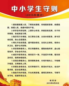 最新中小學生守則內(nèi)容，塑造未來社會的基石